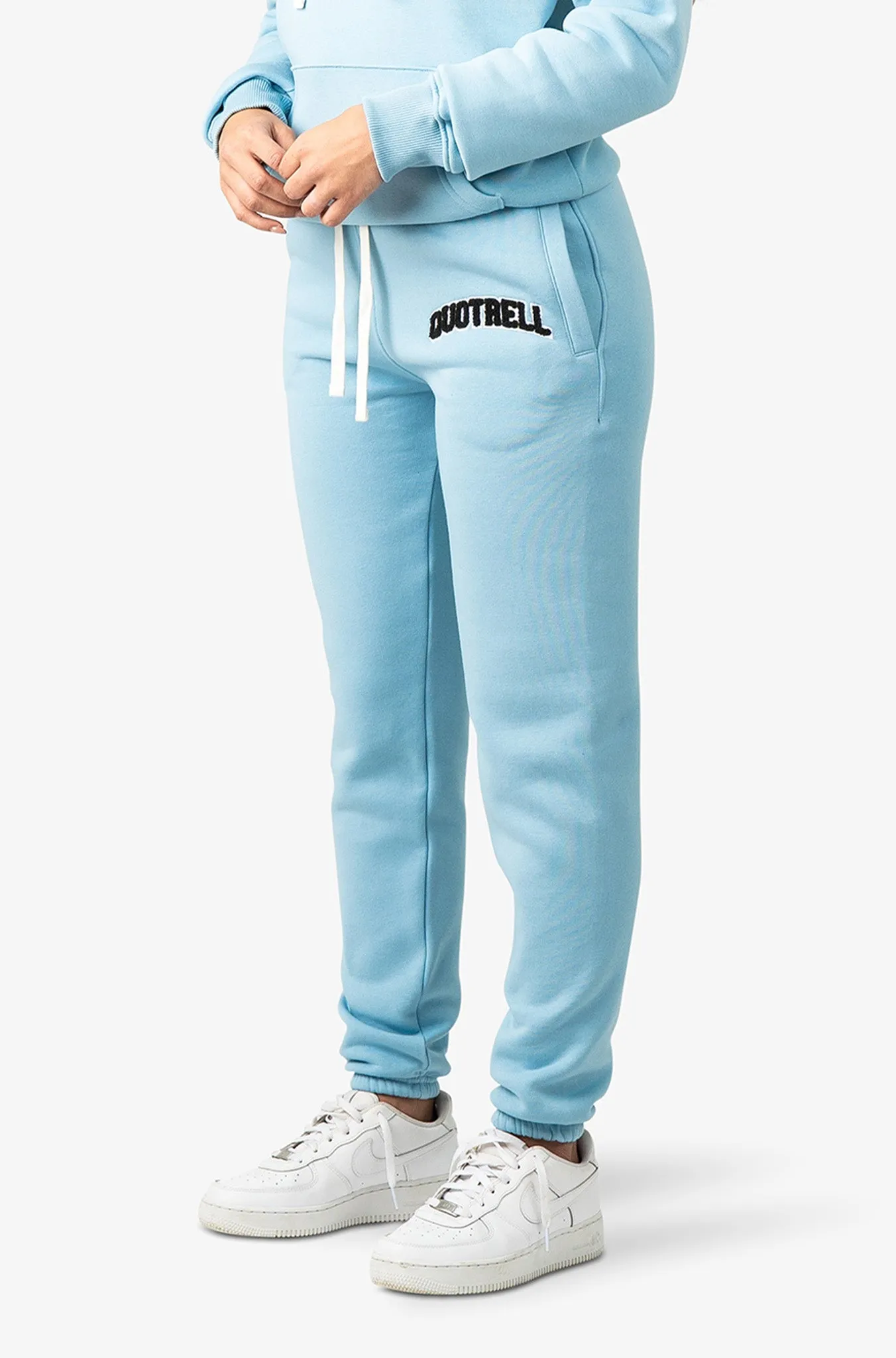 UNIVERSITY PANTS | LIGHT BLUE/WHITE