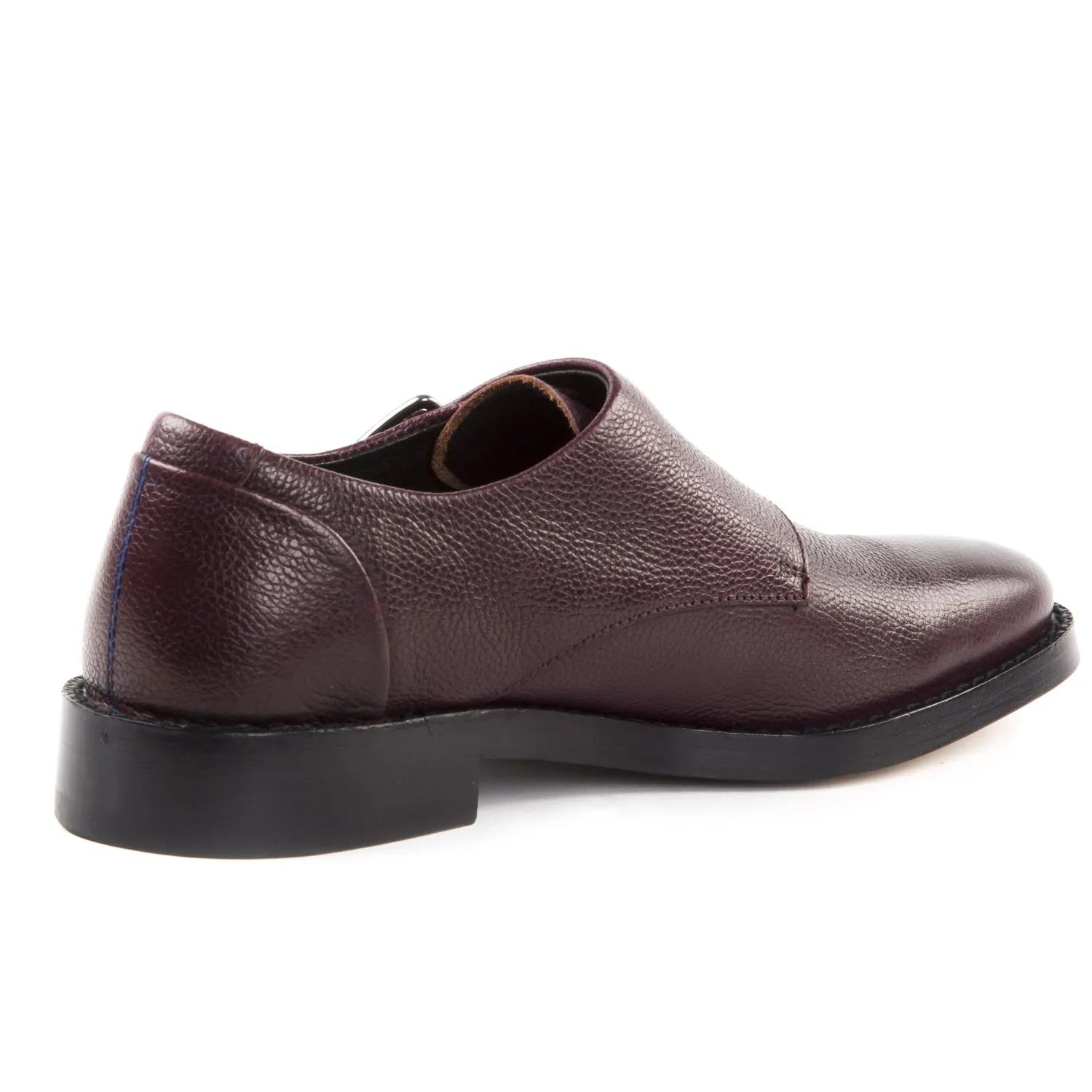 URI MINKOFF Men's Mansfield Oxblood Pebbled Leather Oxfords N3220001 $275 NIB