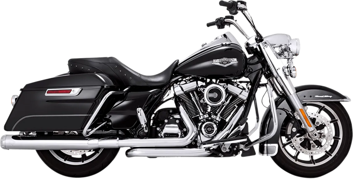 Vance & Hines 16583 Daytona 400 Slip-Ons - Chrome
