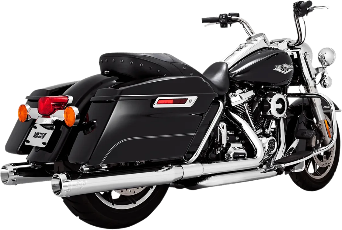 Vance & Hines 16583 Daytona 400 Slip-Ons - Chrome