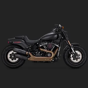 Vance & Hines Exhausts - Hi-Output Slip-ons - 2018  Softail Fatbob