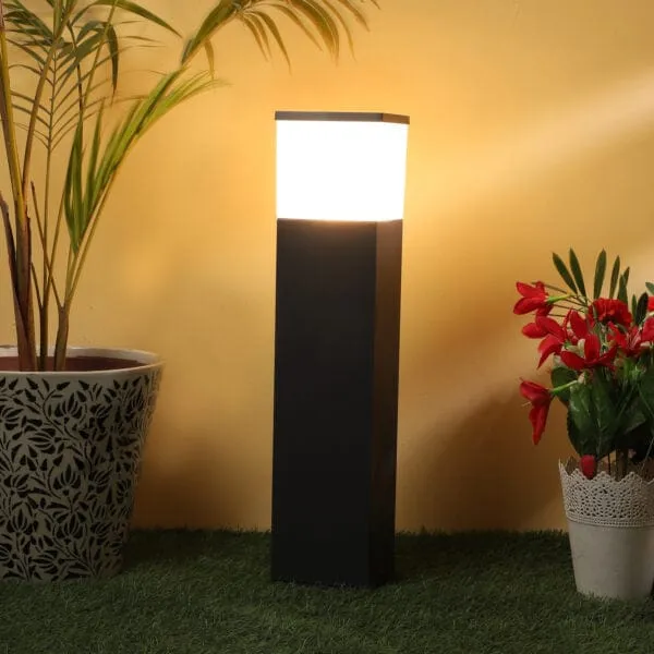 Waterproof Moulded Bollard LED Garden Lawn Path Pole Light - HF-Y2035