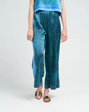 wide leg pant - glacier