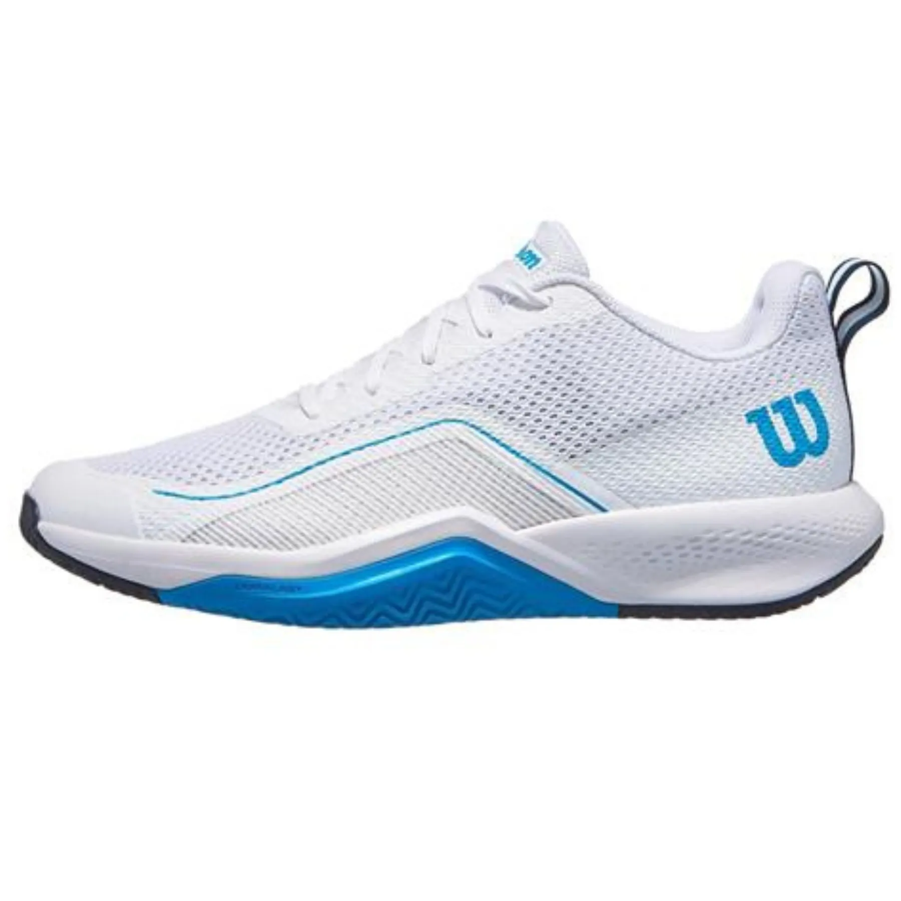 Wilson Rush Pro Lite Oz Mens Tennis Shoes - White/Atomic