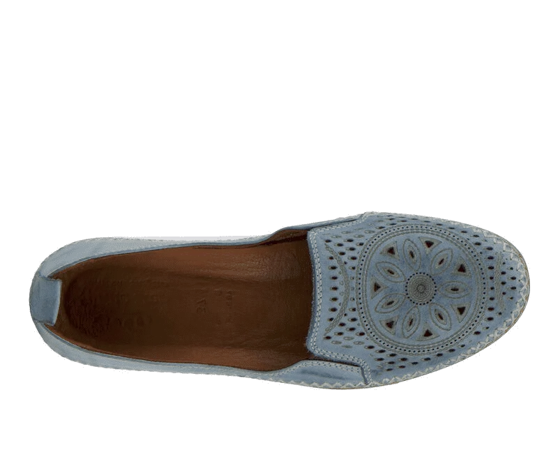 Women's Spring Step | Ingrid Slip On Shoe | Sky Blue