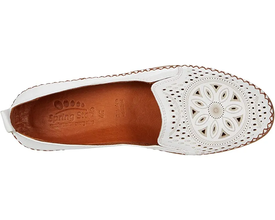 Women's Spring Step | Ingrid Slip On Shoe | White