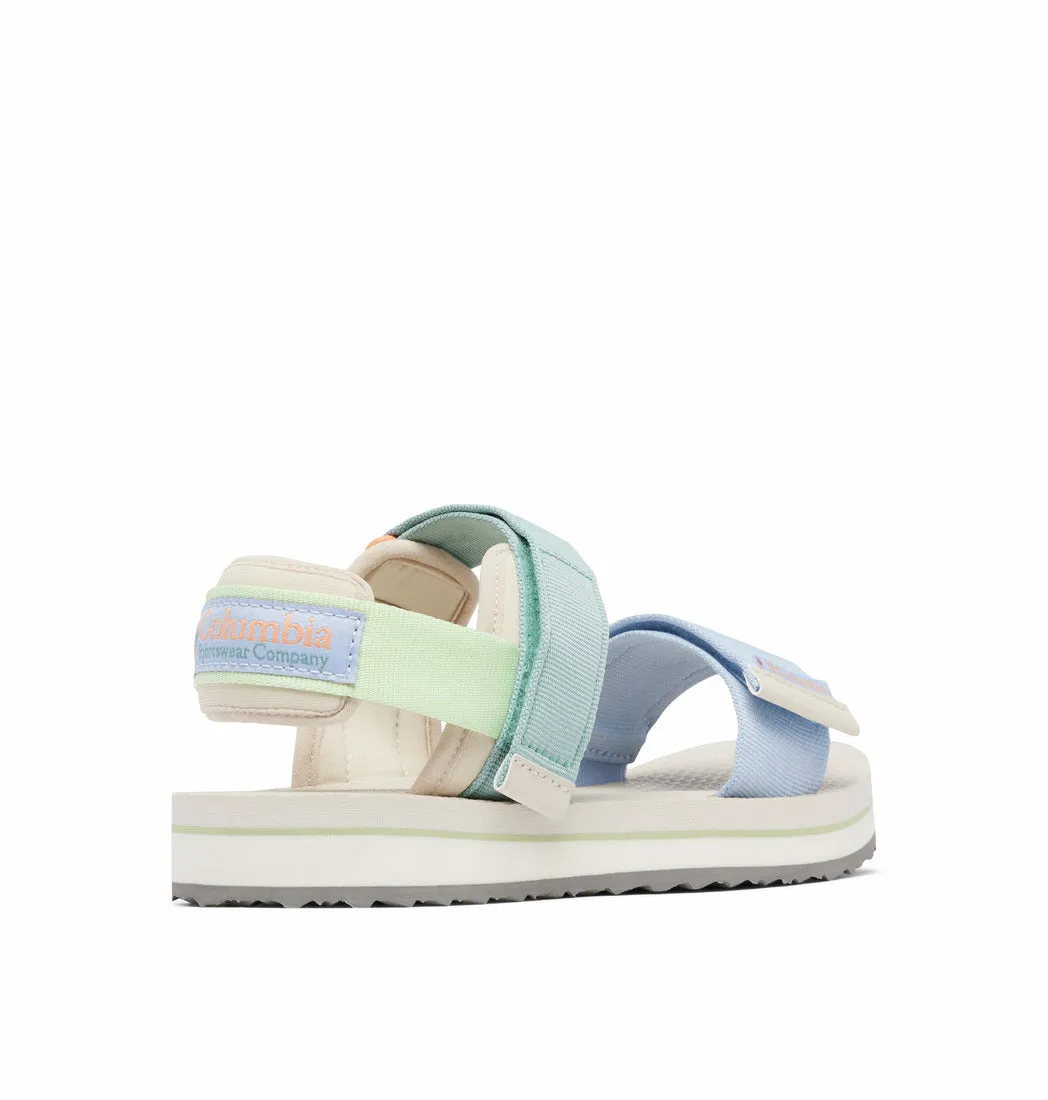 WOMEN'S VIA SANDAL - DARK STONE, APRICOT FIZZ