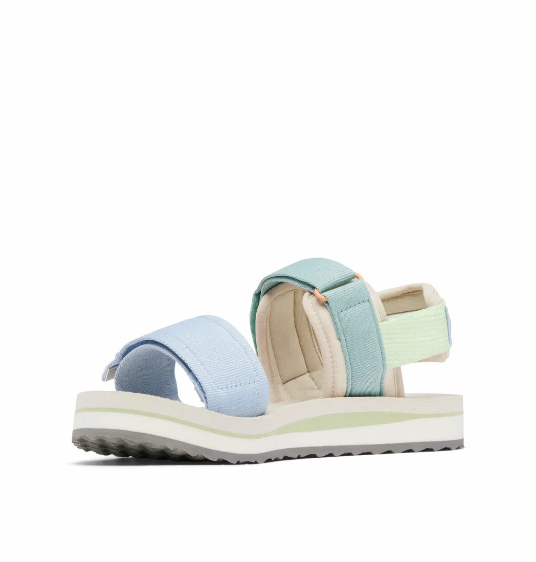 WOMEN'S VIA SANDAL - DARK STONE, APRICOT FIZZ