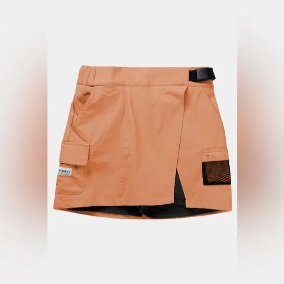 Wondery Outdoors | Ephedra Trail Skort Coral Ripstop Athletic Hiking Outdoor L