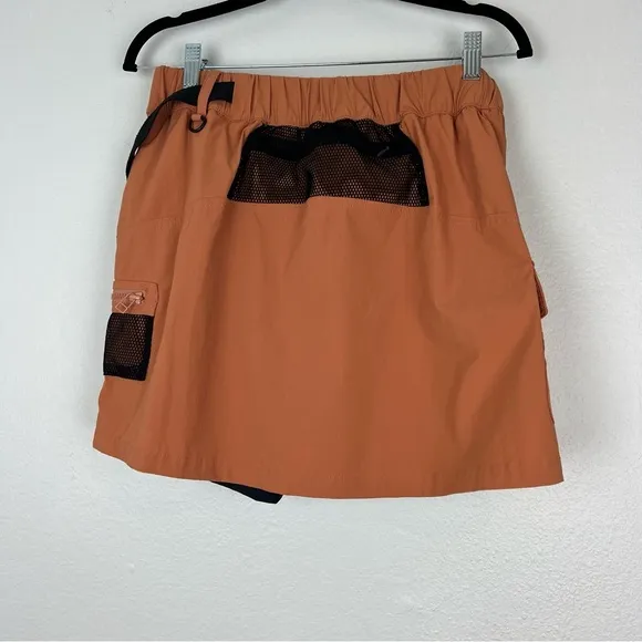 Wondery Outdoors | Ephedra Trail Skort Coral Ripstop Athletic Hiking Outdoor L
