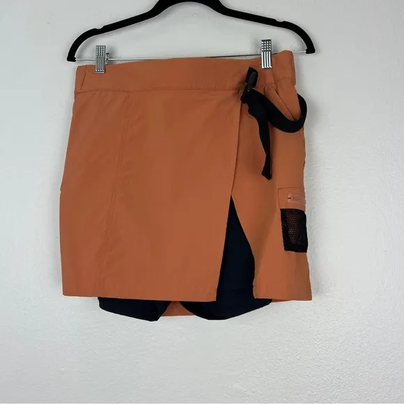Wondery Outdoors | Ephedra Trail Skort Coral Ripstop Athletic Hiking Outdoor L