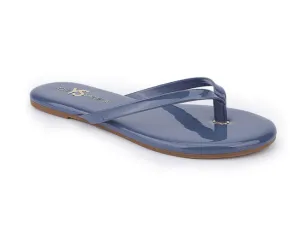Yosi Samra Rivington Patent Flip Flop - Rain