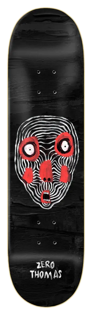 ZERO THOMAS PABLO MASK 8.25" SKATEBOARD DECK